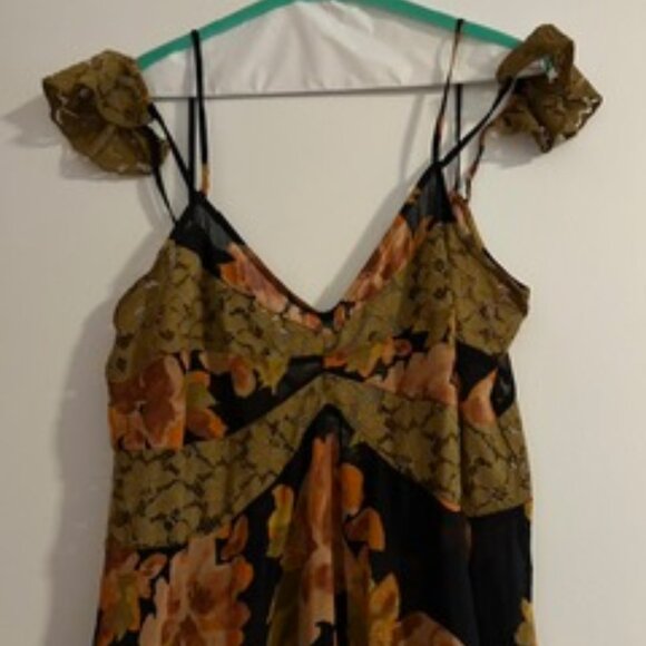 Free People Lace & Floral Tunic Dress - Picture 2 of 5